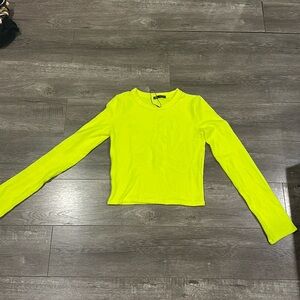 Zara cropped long sleeve size M